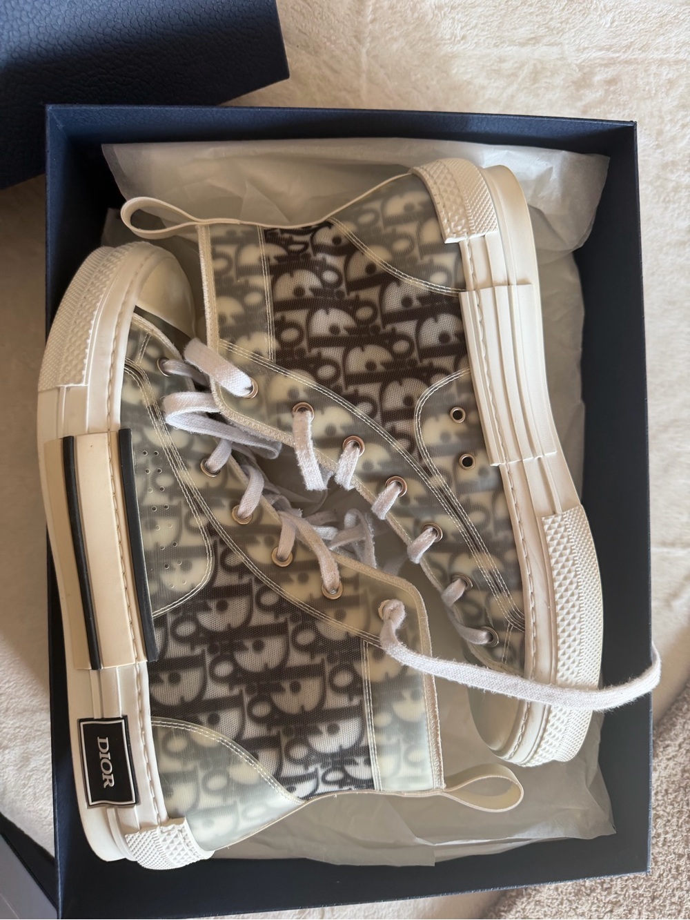 Dior B23 High-Top Sneakers - Picture 2 of 7
